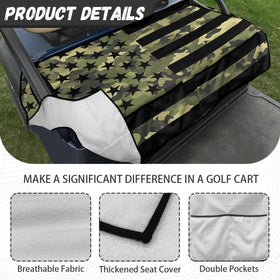 Knextrepoy weather-protective seat cover shields from rain or cold weather.