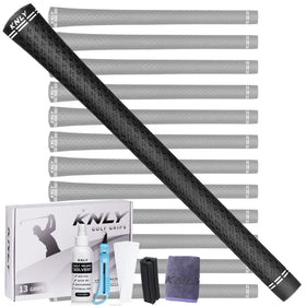 KNLY 360 golf grips 13-count set for secure, comfortable grips on every club