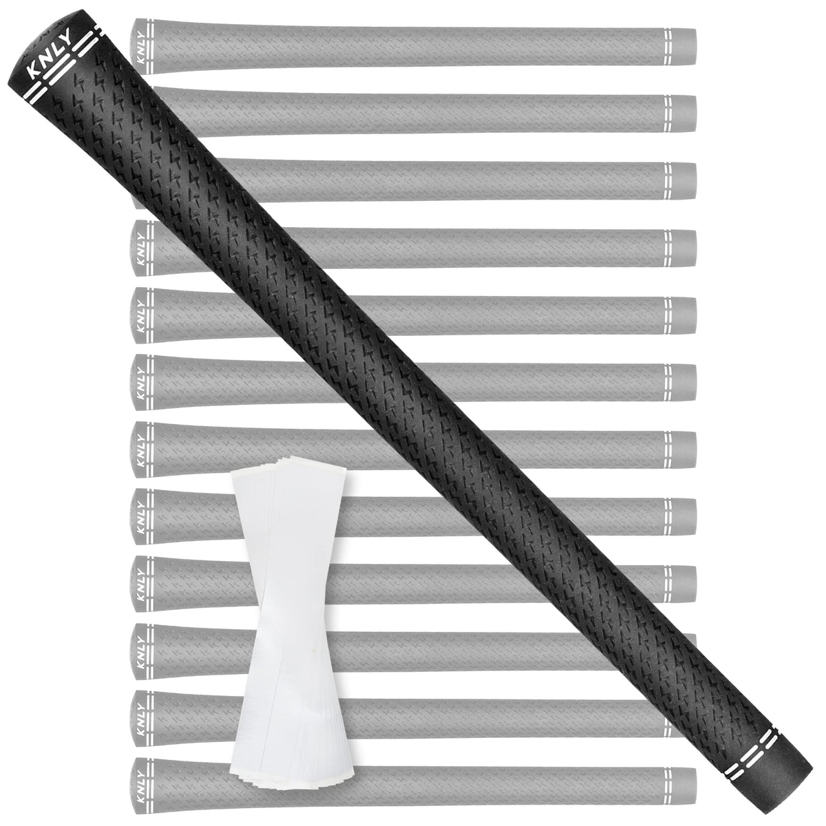KNLY 360 golf grips 13-pack shown for a clean, anti-slip grip upgrade.