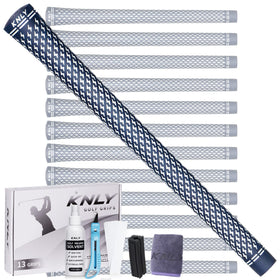 KNLY 360 golf grips pro kit with 13 grips and tapes for easy regripping
