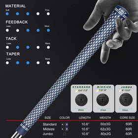 KNLY 360 golf grips tapes and instruction support smooth installation