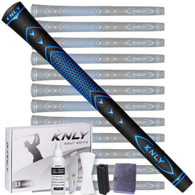 KNLY Golf Grips 13-pack with all-weather anti-slip texture for traction