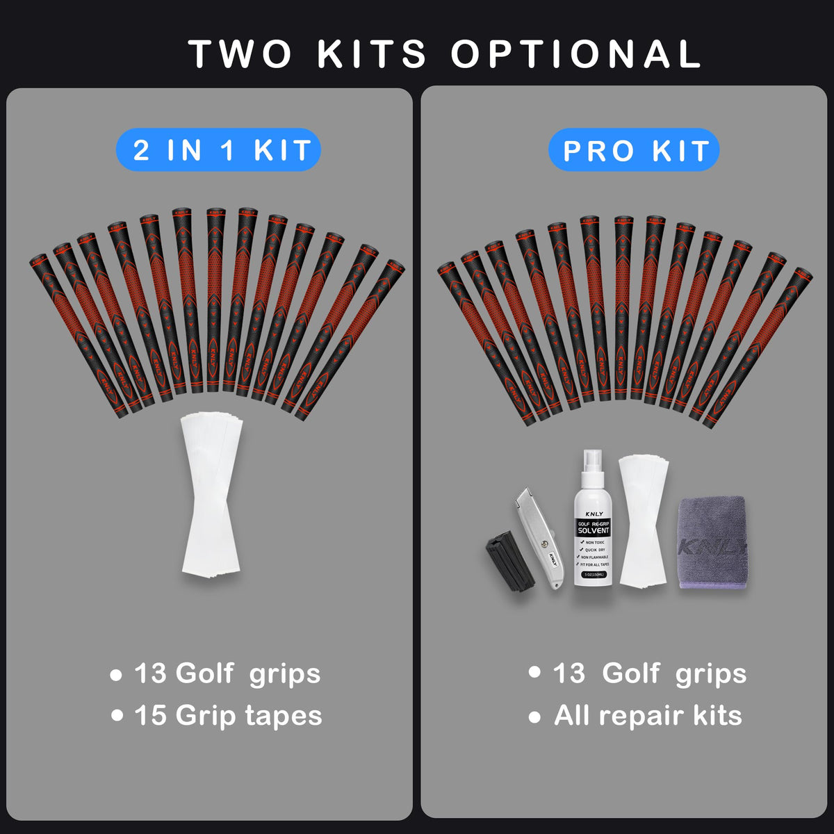 KNLY complete repair kit with tapes and tools for maintenance