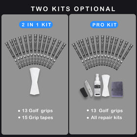 Standard/midsize KNLY grips shown for comfortable fit