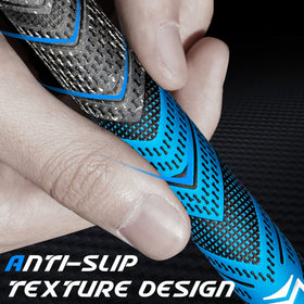 KNLY Hybrid golf grips textured surface improves grip stability