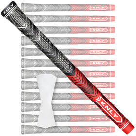 KNLY Hybrid Grips close-up showing rich texture for secure swings