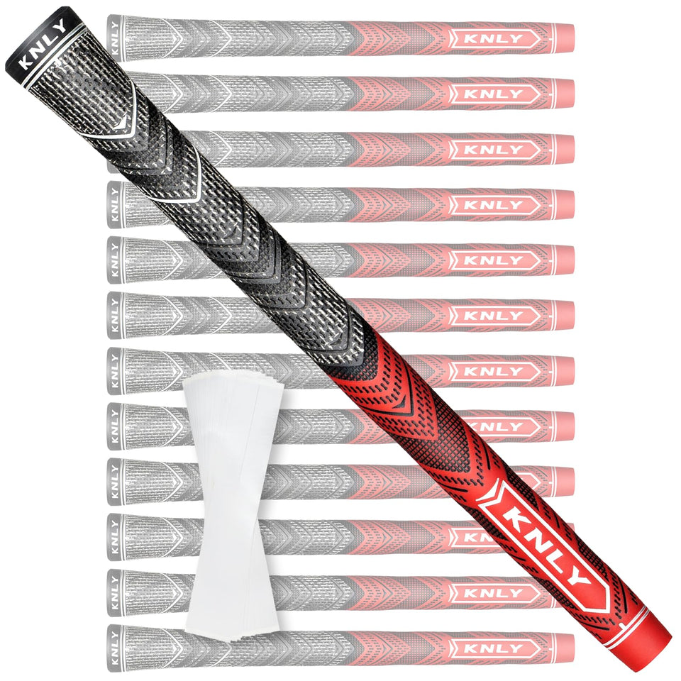 KNLY Hybrid Grips close-up showing rich texture for secure swings