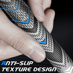 KNLY Hybrid grip granular texture detail enhances stability and control.