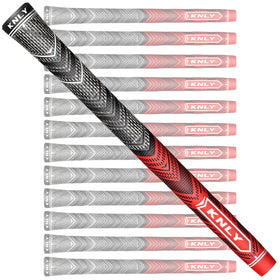 KNLY Mate Pro golf grips pack shot showing color options and brand quality