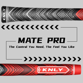 Close up of KNLY Mate Pro grip texture detail for enhanced feel