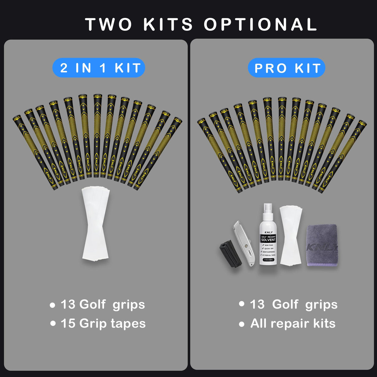 KNLY repair kit keeps grips fresh and secure during long rounds
