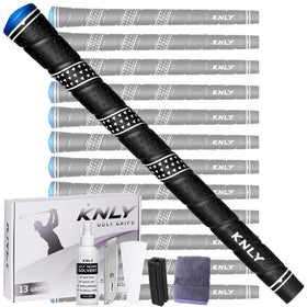 KNLY Wrap Golf Grips full kit with tapes and solvent for regripping.