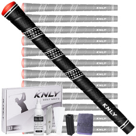 KNLY Wrap Golf Grips showing triangle texture for reliable front view grip