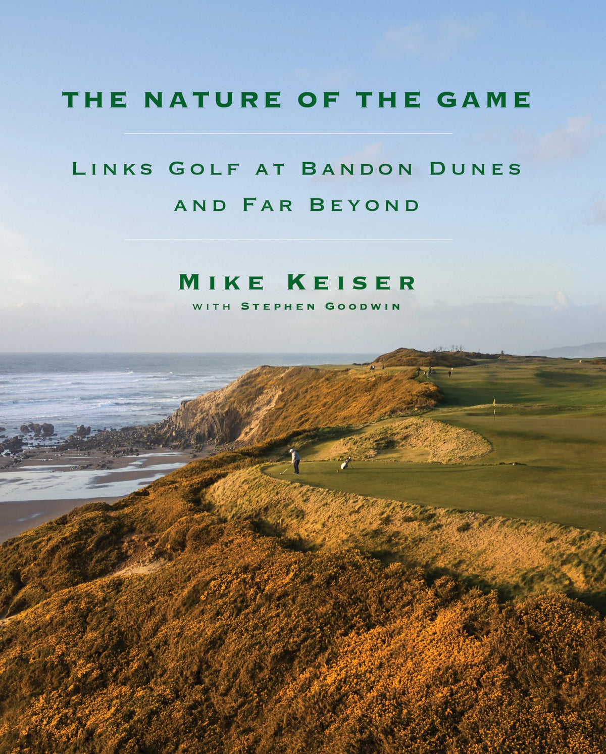 Knopf The Nature of the Game cover illustrating authentic links golf scenery for thoughtful travel inspiration