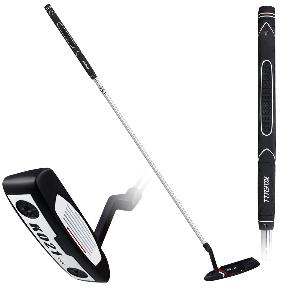 KOFULL 35-inch right-handed blade head putter for precise alignment practice.
