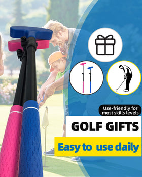 KOFULL adjustable-length 21-36 inches fits kids and adults on greens.
