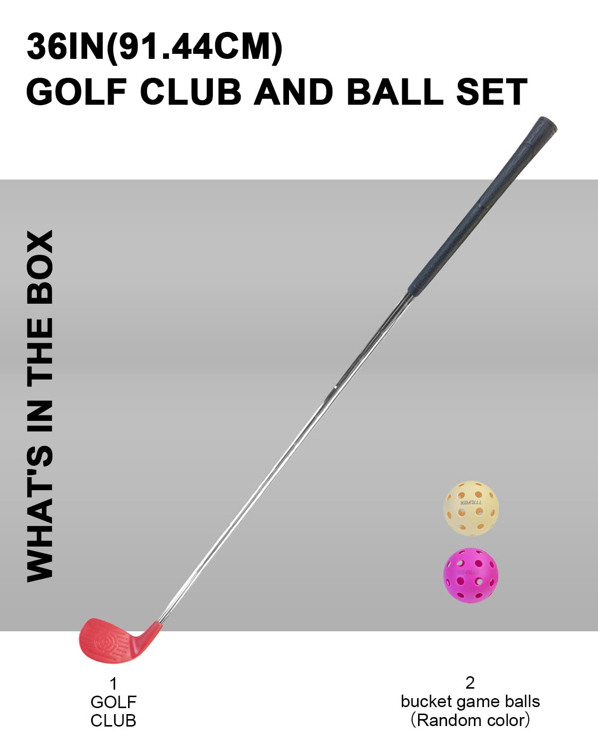 KOFULL backyard golf bucket balls set ready for outdoor play