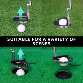 KOFULL ball landing closeup showing face alignment and impact