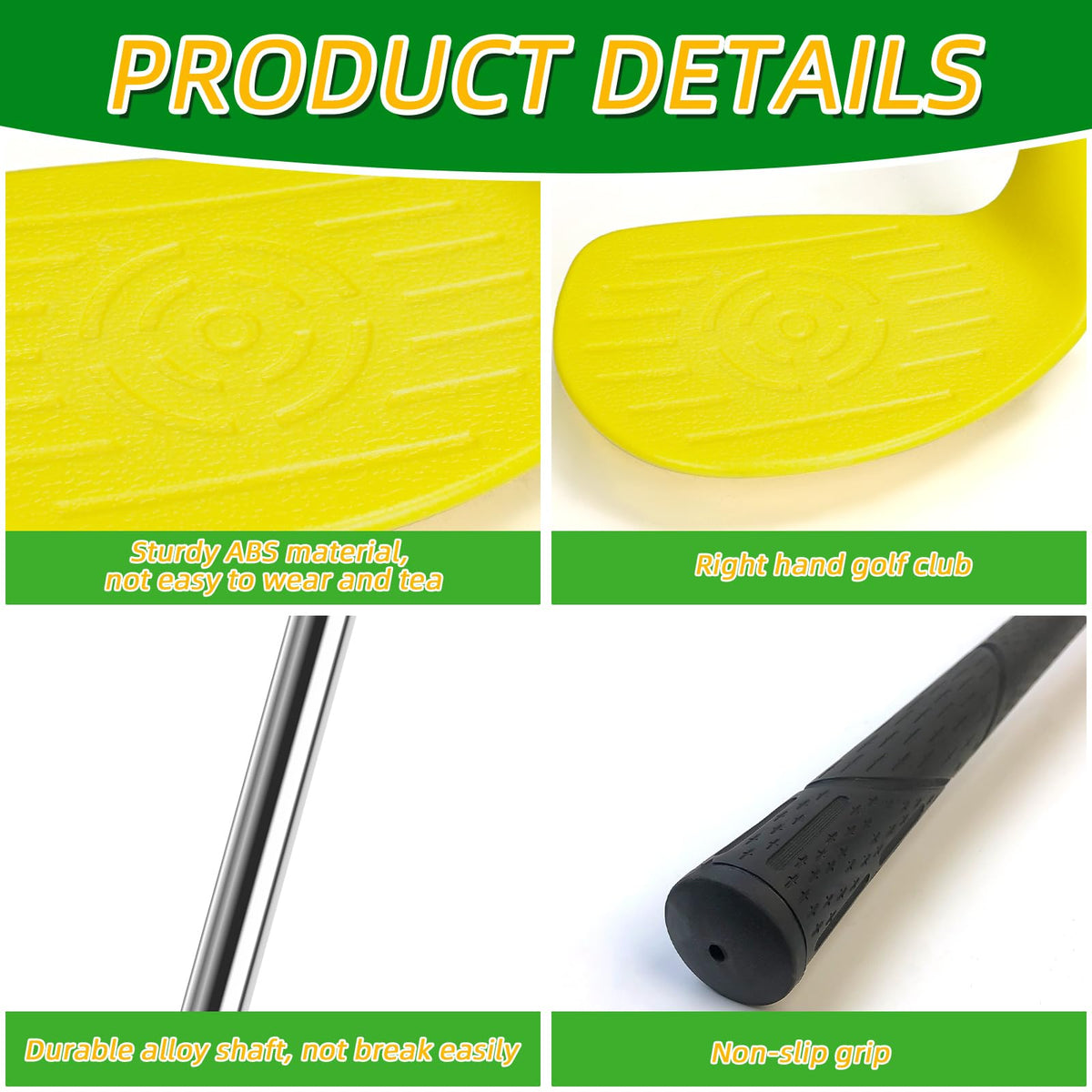 KOFULL dense plastic head designed to endure playful backyard rounds.