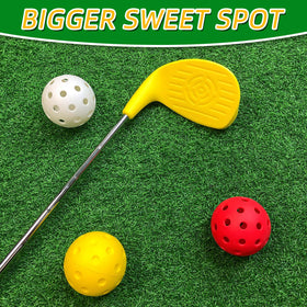 KOFULL durable steel shaft delivering steady swings during play.
