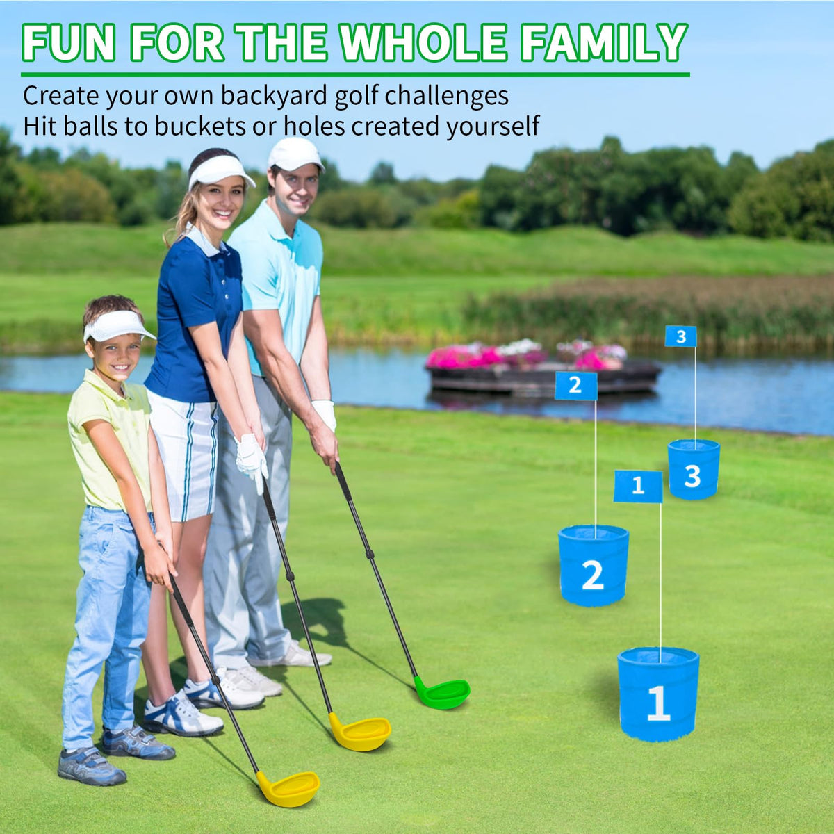 KOFULL gift-ready golf club set suitable for teens and adults.
