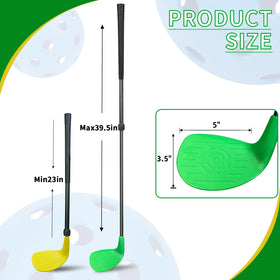 KOFULL golf chipper with oversize head improves contact area during play.