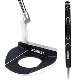 KOFULL golf putter with ball picking function aiding easy ball retrieval on green