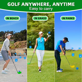 KOFULL indoor/outdoor golf set designed for safe play in any space.
