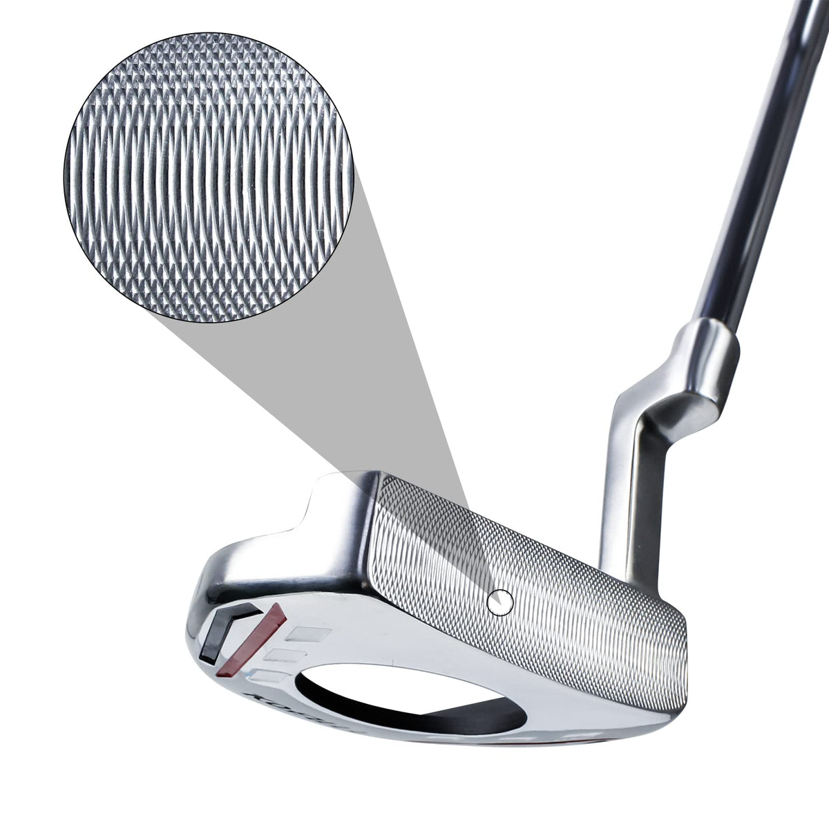 KOFULL men's putter stainless steel head for stable contact