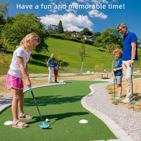 KOFULL portable mini golf set ready for backyard sessions.