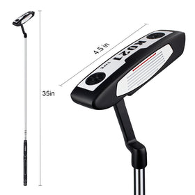 KOFULL putter with 3 alignment lines guides target calibration for consistent strokes.