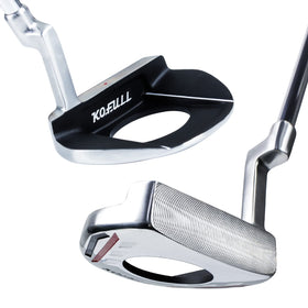 KOFULL putter balanced on green demonstrating steady stance