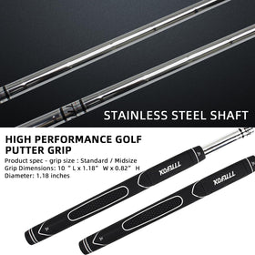 KOFULL stainless steel shaft adds stiffness and stability