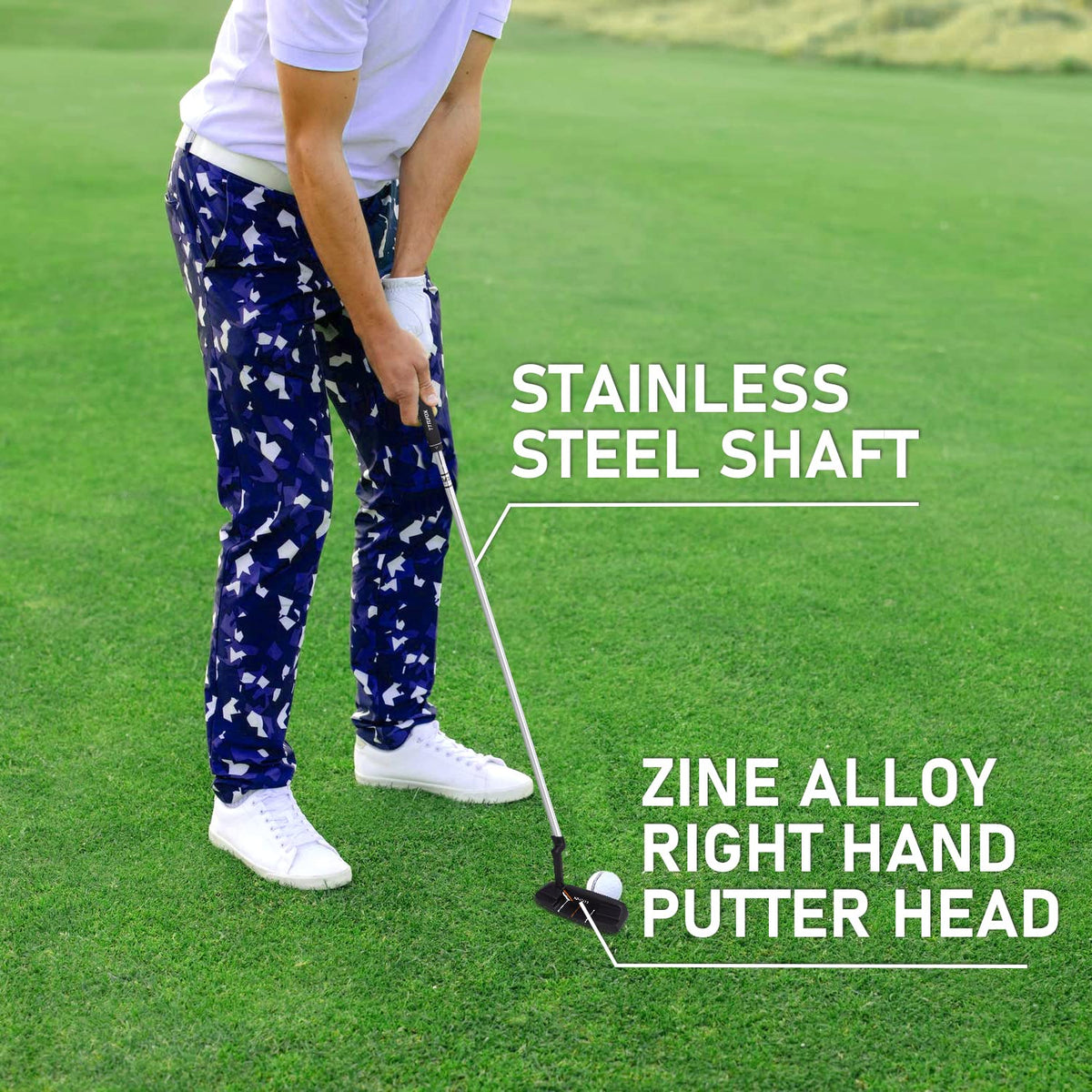 KOFULL zinc alloy head offers soft touch contact and control.