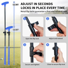KOFULL rubber grip offers comfortable handling during practice sessions.