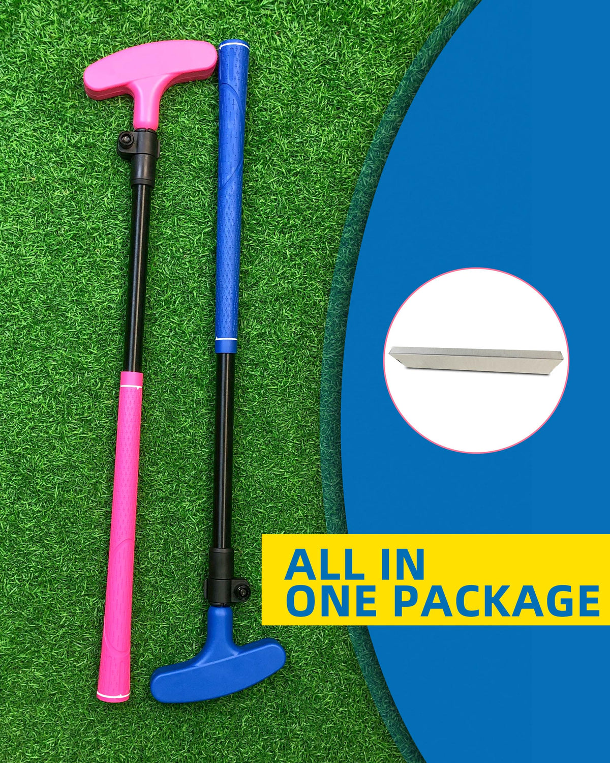 KOFULL silicone wrap protects the putter for daily outdoor or indoor use.