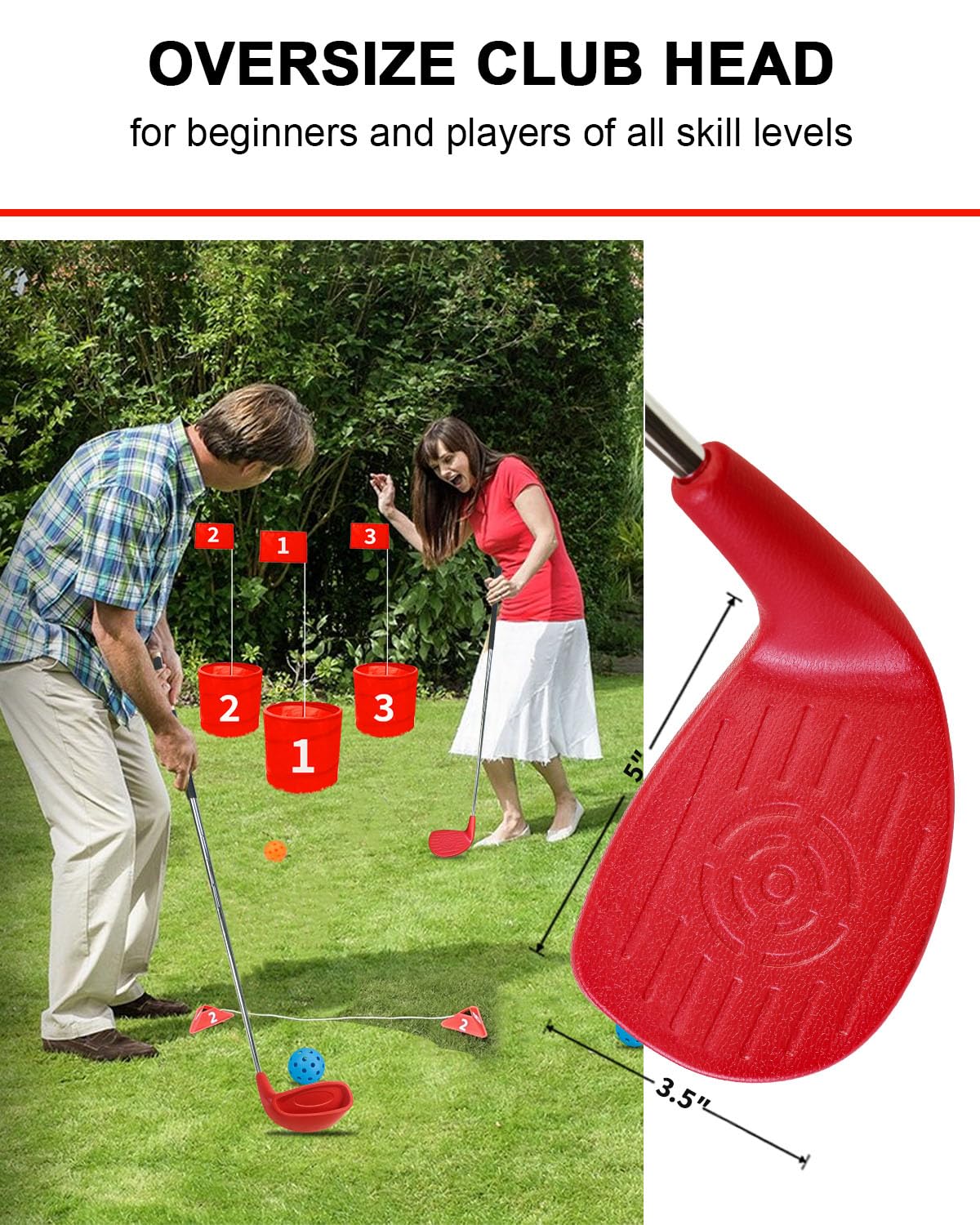 KOFULL steel shaft adult golf club for durable performance