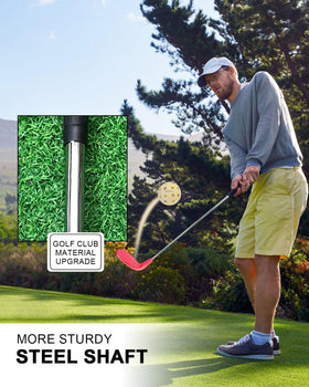 KOFULL club head texture increases friction for better ball control