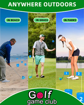KOFULL textured club head improves ball control on grass.