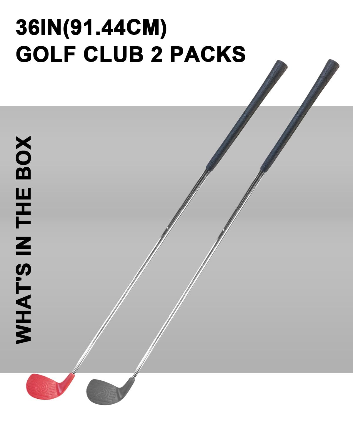 KOFULL two-club backyard setup for family outdoor golf games