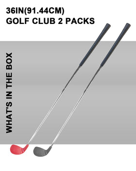 KOFULL two-club backyard setup for family outdoor golf games