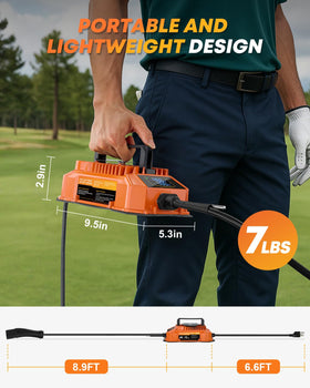 Kohree 16-foot cord enables flexible charging anywhere.
