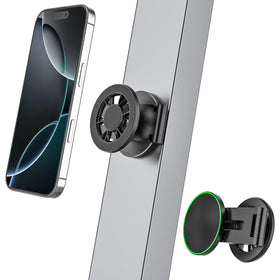 Kolasels metal-base-on-metal-surface keeps your phone securely mounted.