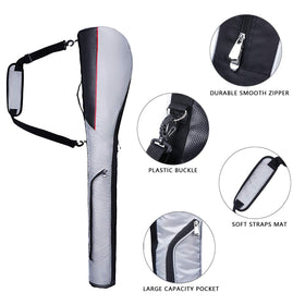 KONDAY foldable golf bag saves space when not in use
