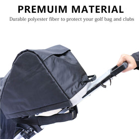 KONDAY golf bag rain cover open for easy club access