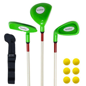 KONDAY Kids Golf Set with bag for easy transport and practice anywhere