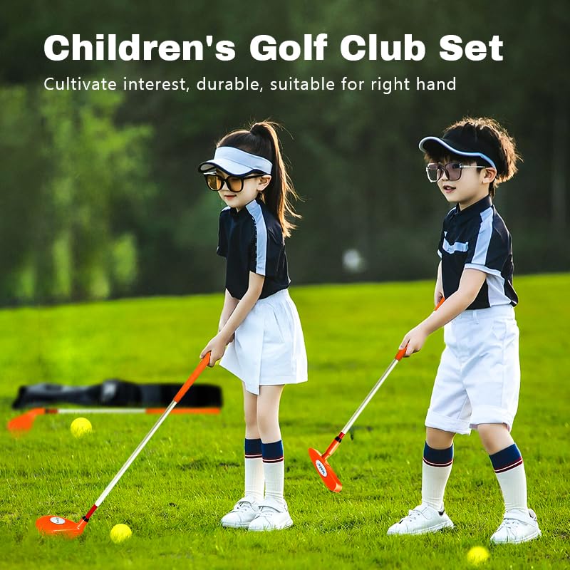 KONDAY putter club helps kids learn accurate putting.