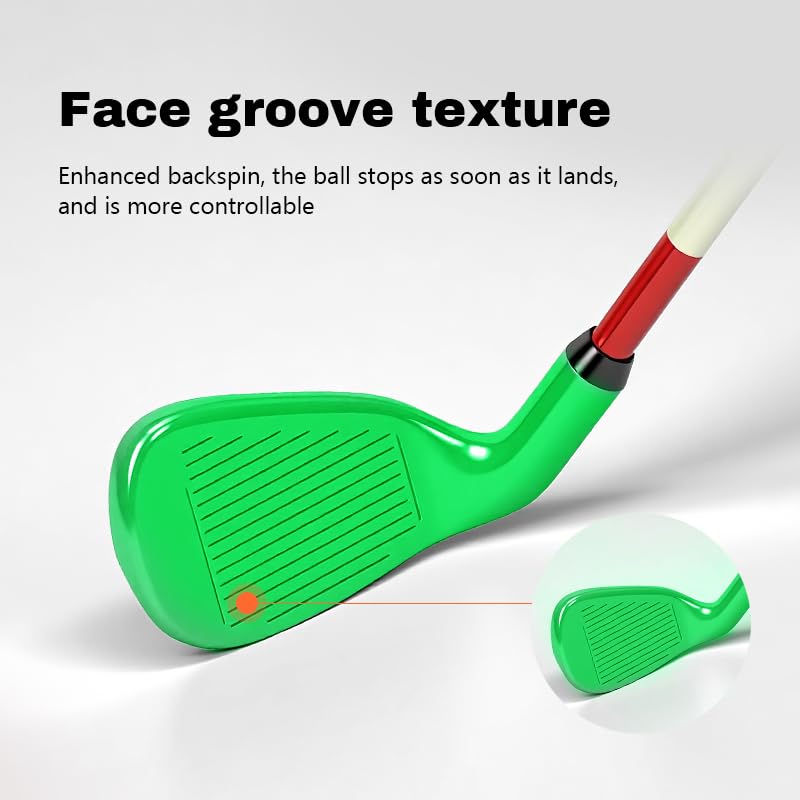 KONDAY Kids Wood Club Green ready for beginner swings