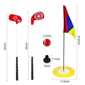 KONDAY oversize club head offers a wider hitting area for easier contact.
