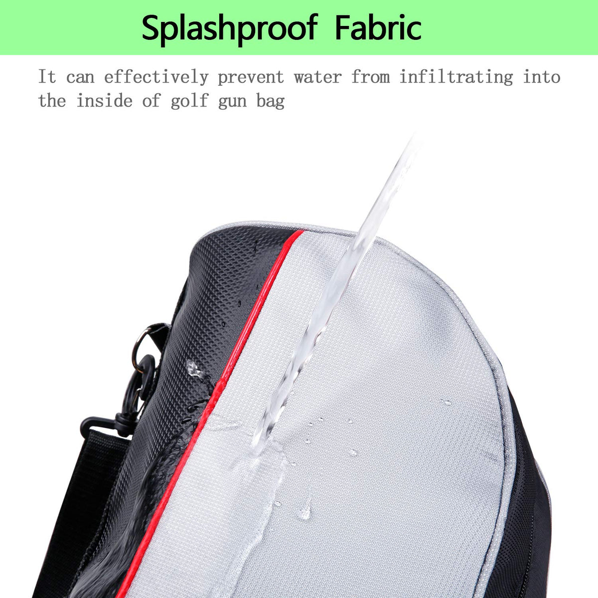 KONDAY bag features padded strap and side handle for easy carrying